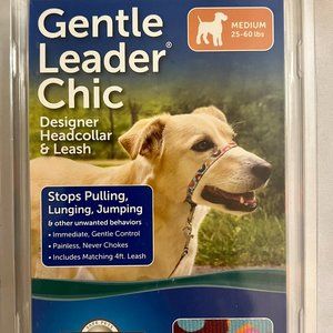 Gentle Leader Chick Head Collar Medium Donuts Pattern
